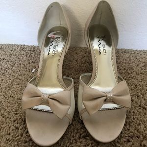 The Touch of Nina open toe heels